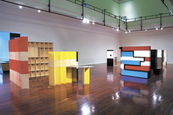 Gail Hastings, Sculptural Situations, 2008, installation view at the Perth Institute of Contemporary Arts