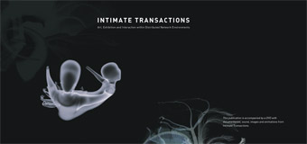 Intimate Transactions book cover by Stuart Lawson
