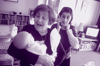 Christina Heristanidis and her mum, Christina, Dear Bert