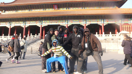 The Chooky Dancers at the Forbidden City, Beijing (2010)