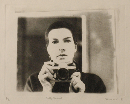 Anne Newmarch, Self portrait, 1981, photo-etching