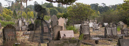 Afterimage, Lyndal Hargrave and Sue Henderson, HIDDEN: Rookwood Cemetery Sculpture Walk