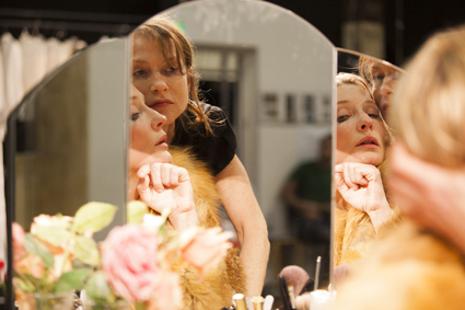 Cate Blanchett and Isabelle Huppert, in rehearsal for The Maids, Sydney Theatre Company