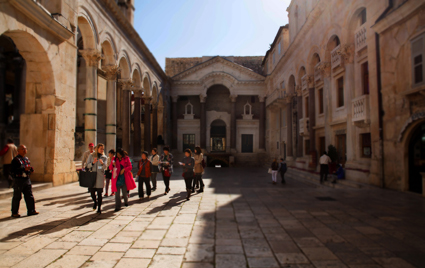  Peristil, Diocletian Palace, 2014