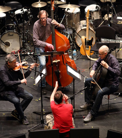 Mark Feldman (violin), Greg Cohen (bass), John Zorn, Erik Friedlander (cello), Zorn In Oz, Masada Marathon 