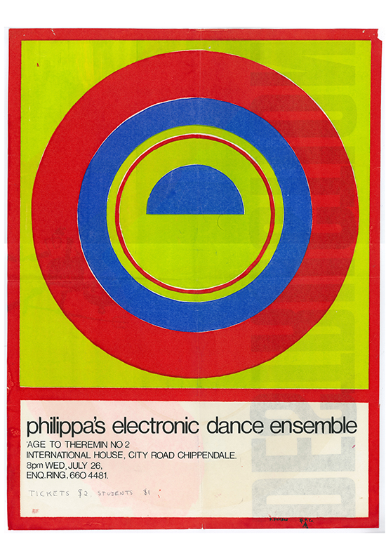 Poster, Philippa Cullen’s Homage to Theremin II
