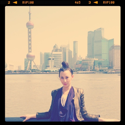 Thea Baumann in Shanghai