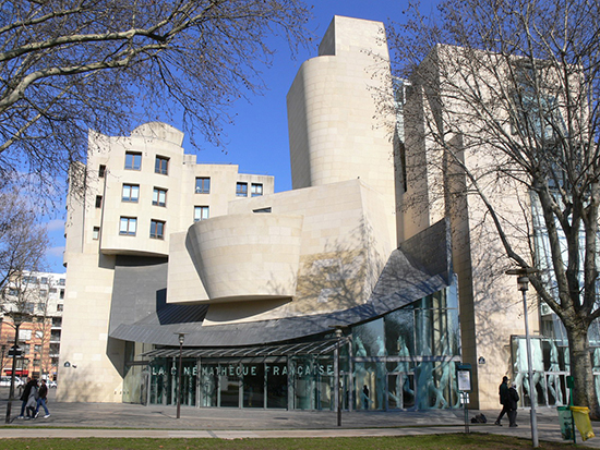 Cinematheque Francaise, building designed by Frank Gehry